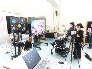 20230913 R5 飯尾敷地小学校との交流及び共同学習～共同作品作り～(1)