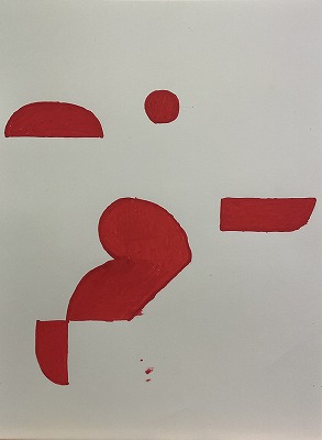 ピクトグラム「走」　澤口侑和