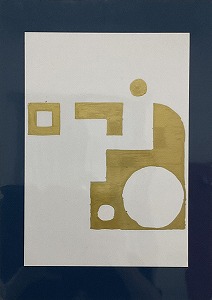 高２年　新開宥斗　パラスポーツピクトグラム「射撃」