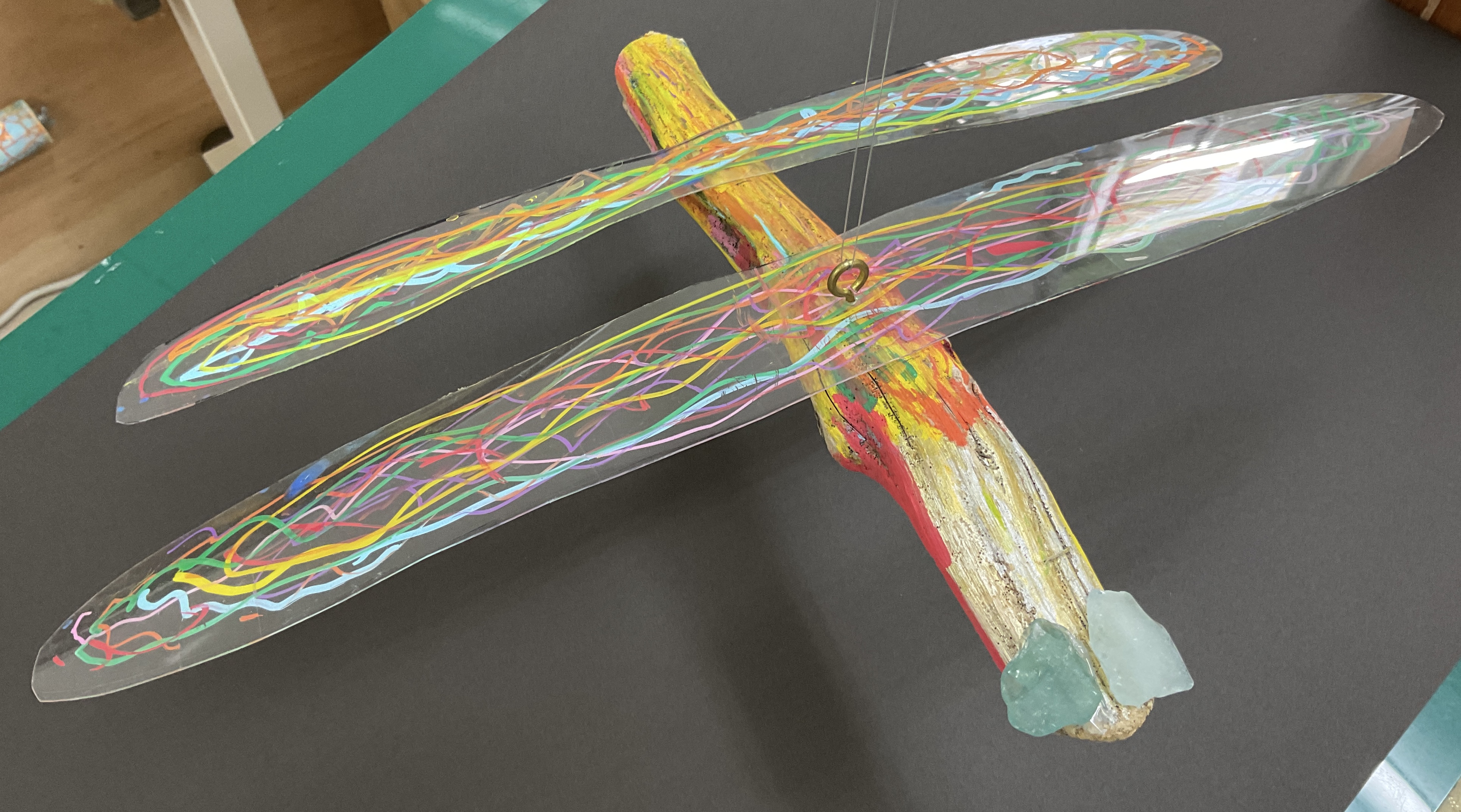 中３年　新開皇介　「からふるトンボ」